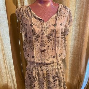 Parker drop waist dress size S
